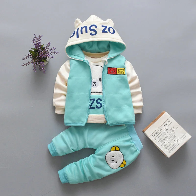 Baby Girl & Boy Hoodie Set
