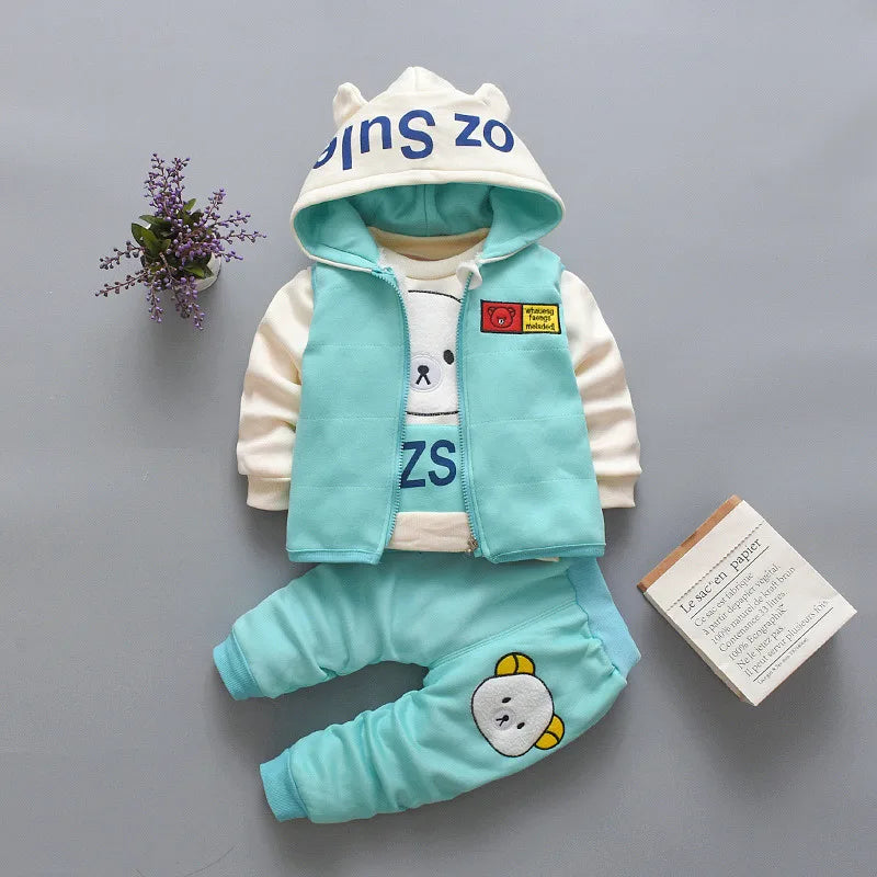 Baby Girl & Boy Hoodie Set