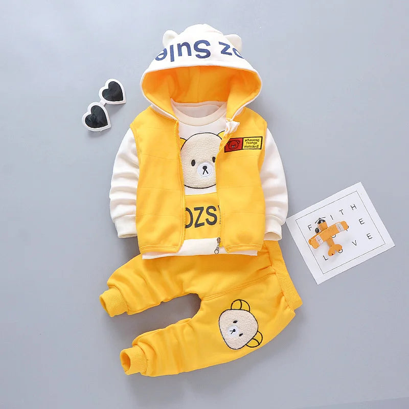 Baby Girl & Boy Hoodie Set